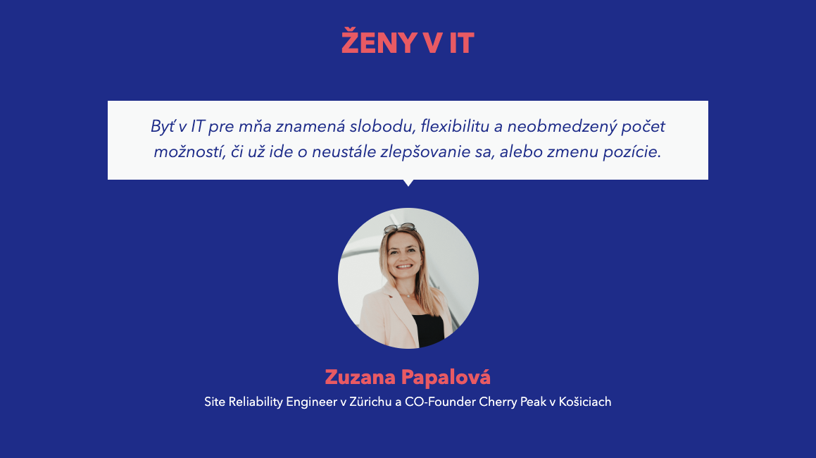 Zuzana Papalová – Frauen in der IT