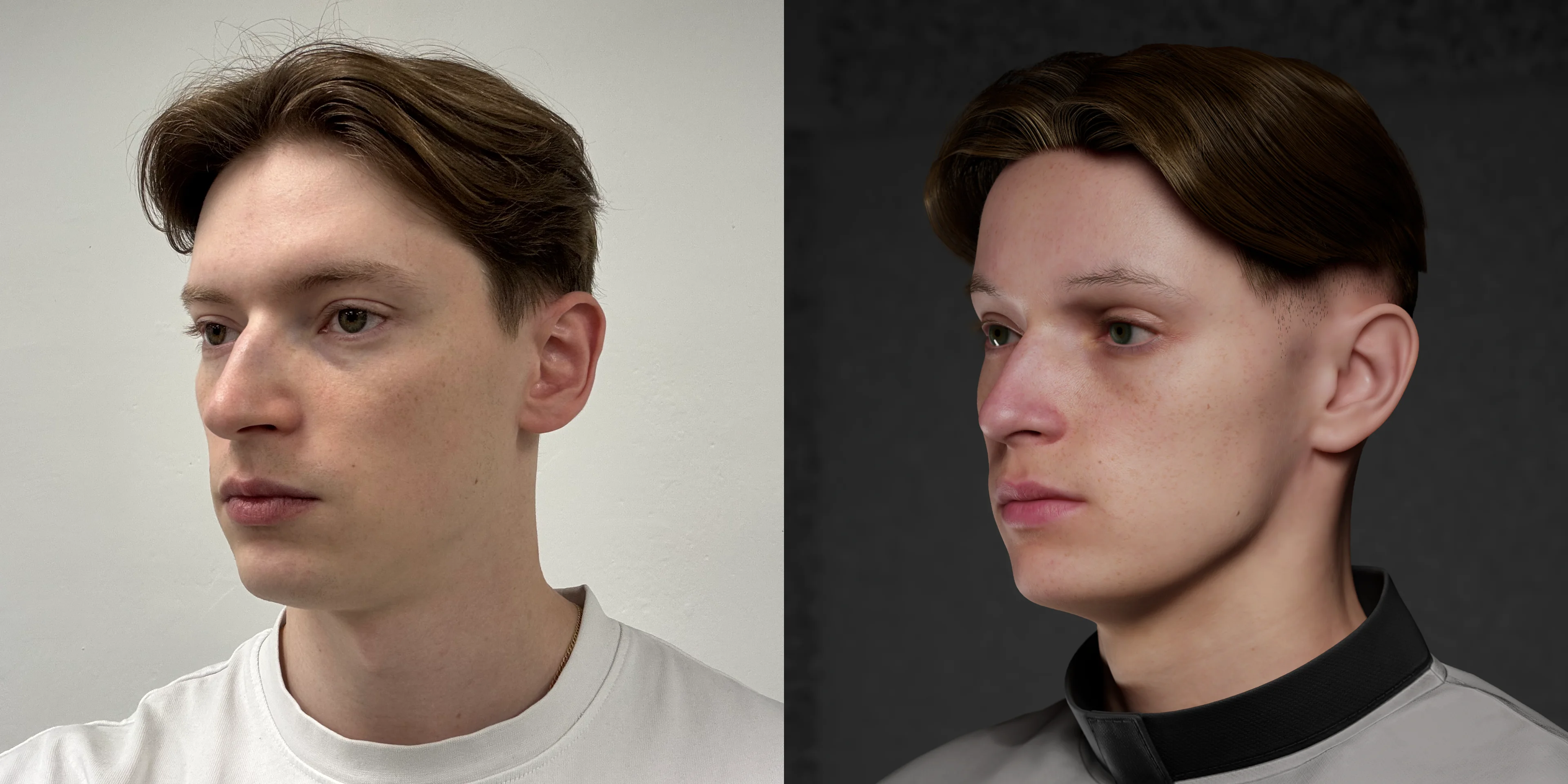 私の実際の写真。